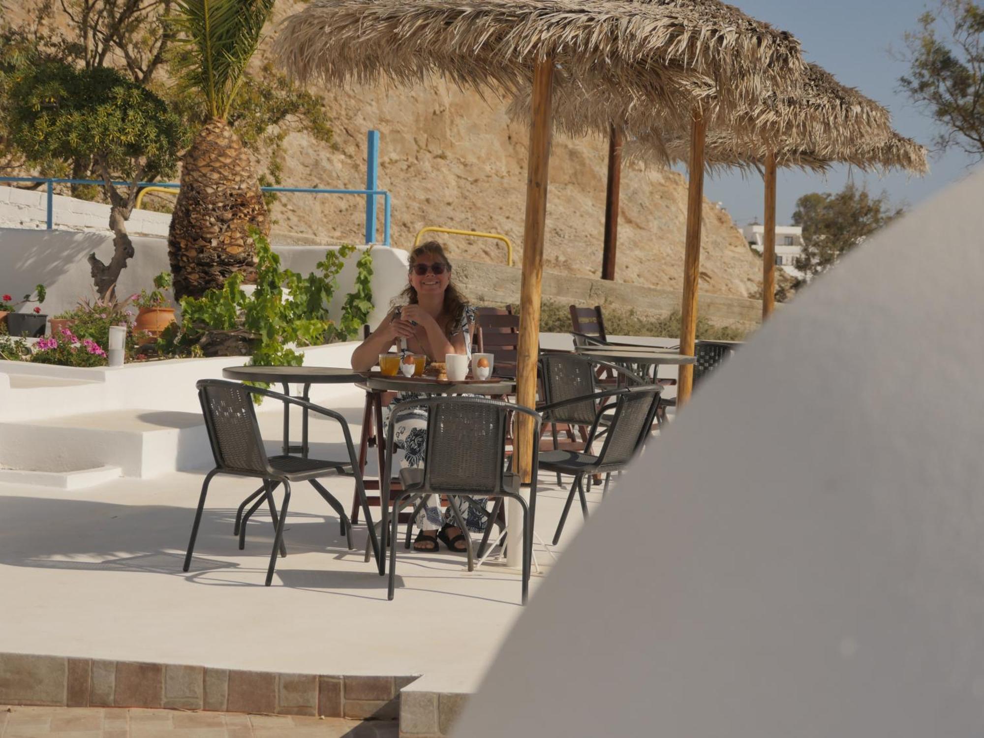 Ancient Thera Studios Kamari&Swimming Pool Exterior foto